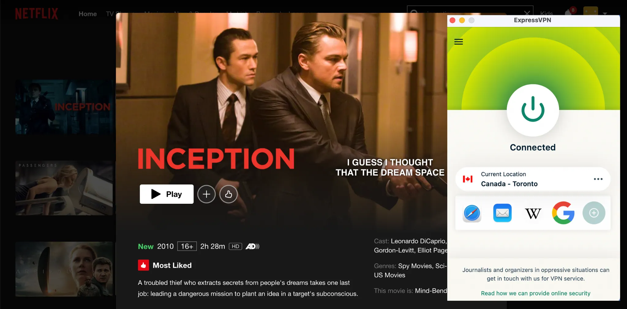 Inception-Netflix