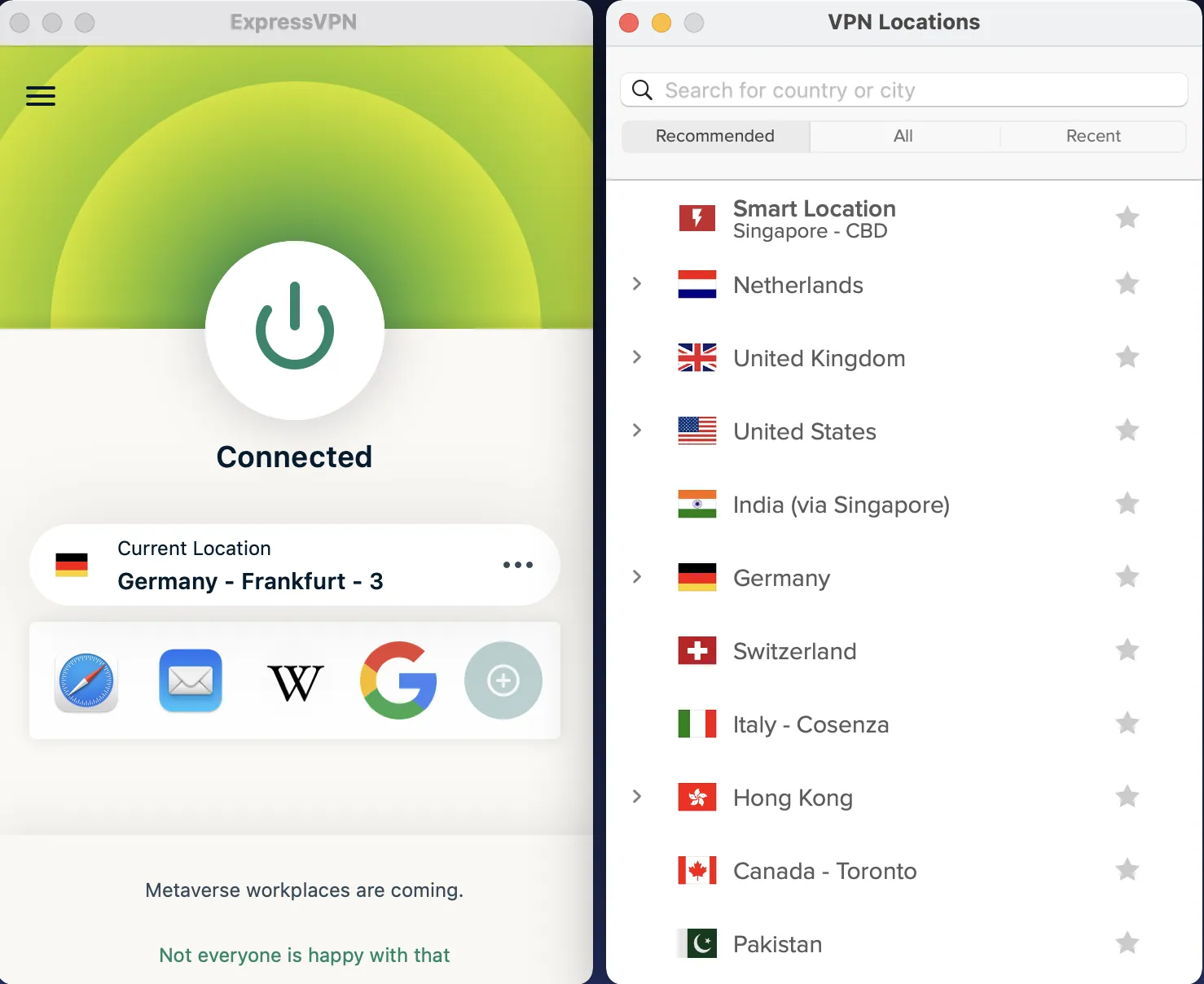 expressvpn-deutschland-server