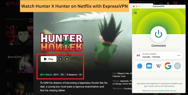 Watch Hunter X Hunter Season 5 on Netflix