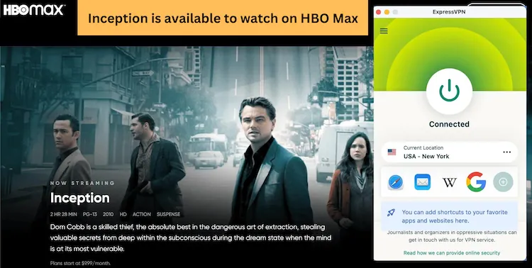 „Inception“ auf HBO-Max ansehen