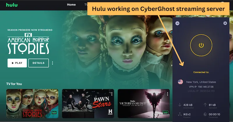 Hulu working on CyberGhost