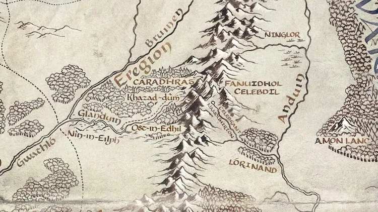 lord of the rings map