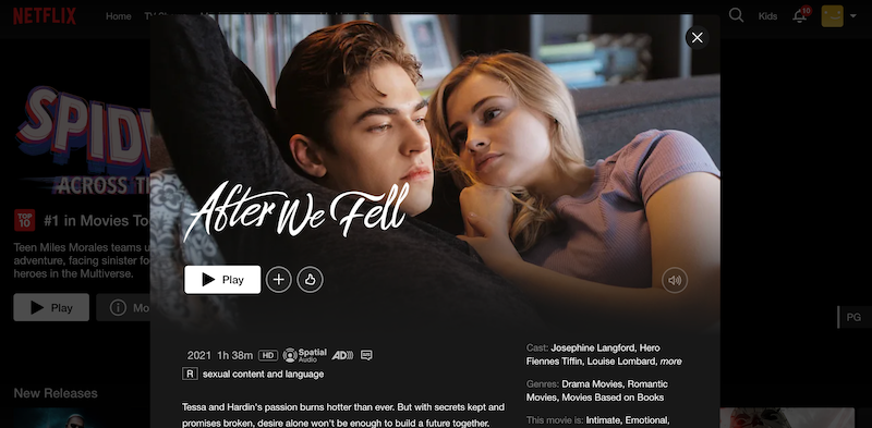 watch after we fell on netflix